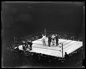 Unidentified boxing match