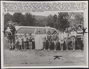 The Callahan clan stops for a swim