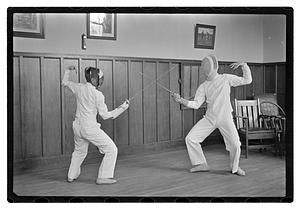 Danguy fencing master, also Gordon Muir, also Chamberlain