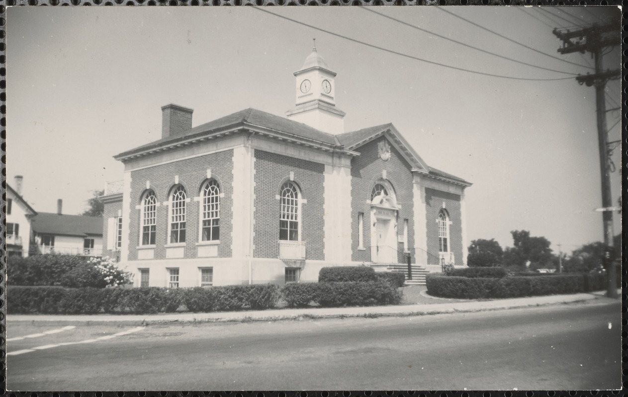 Town Library 1964 - remodeled 1961