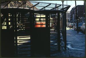 Under the 'El' at North Station at 'Causeway Street'