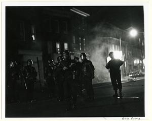 The Riot Squad on Cambridge Street after the Death of Larry Largey, October 1972