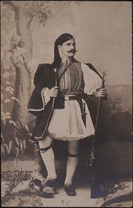 A Greek soldier (Evzone)
