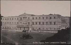 The palace, from Constitution Square