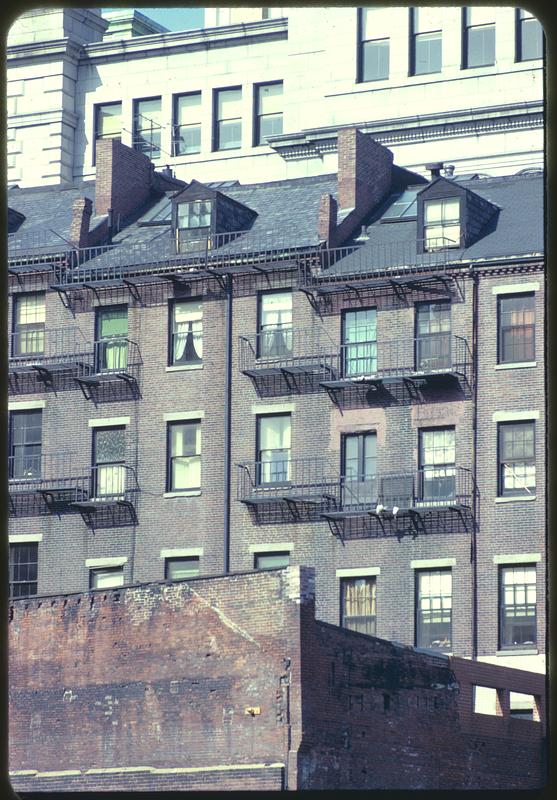 Brick building, Boston