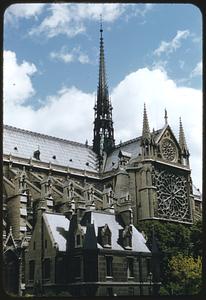 Steeple, Notre Dame, Paris