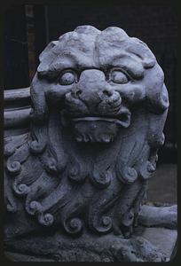 Lion statue, North End