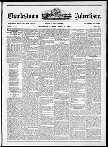 Charlestown Advertiser, April 10, 1869