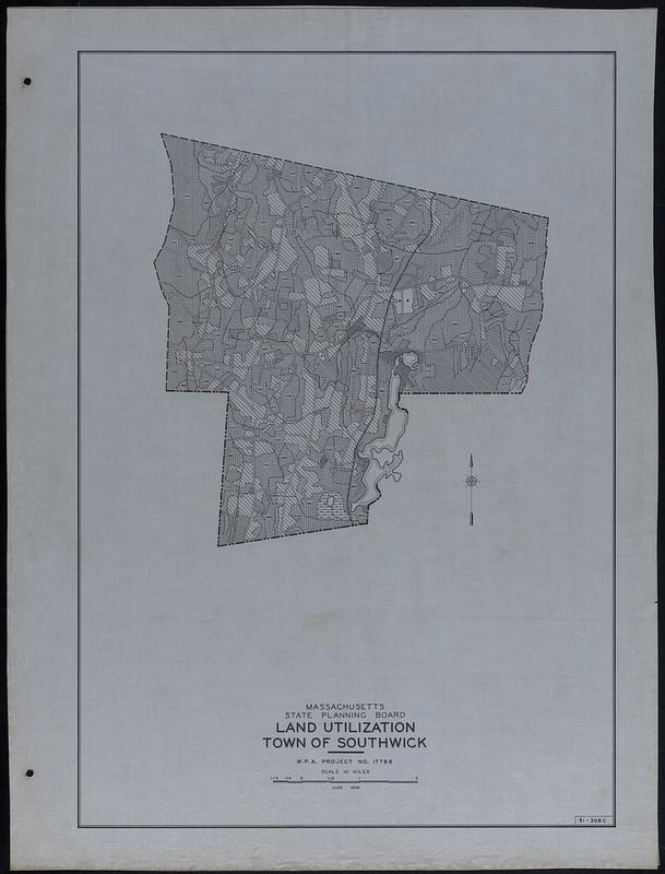 Land Utilization Town of Southwick Digital Commonwealth