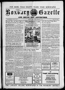 Roxbury Gazette and South End Advertiser, February 21, 1947
