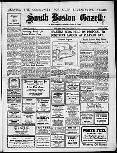 South Boston Gazette, March 23, 1951