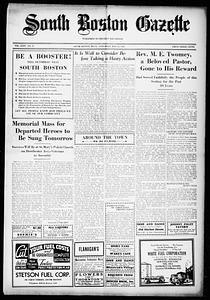 South Boston Gazette, May 22, 1937