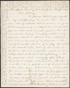 Letter from Zadoc Long to John D. Long, June 4, 1866