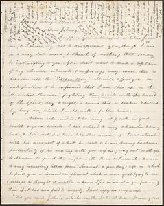 Letter from Zadoc Long to John D. Long, March 23, 1867