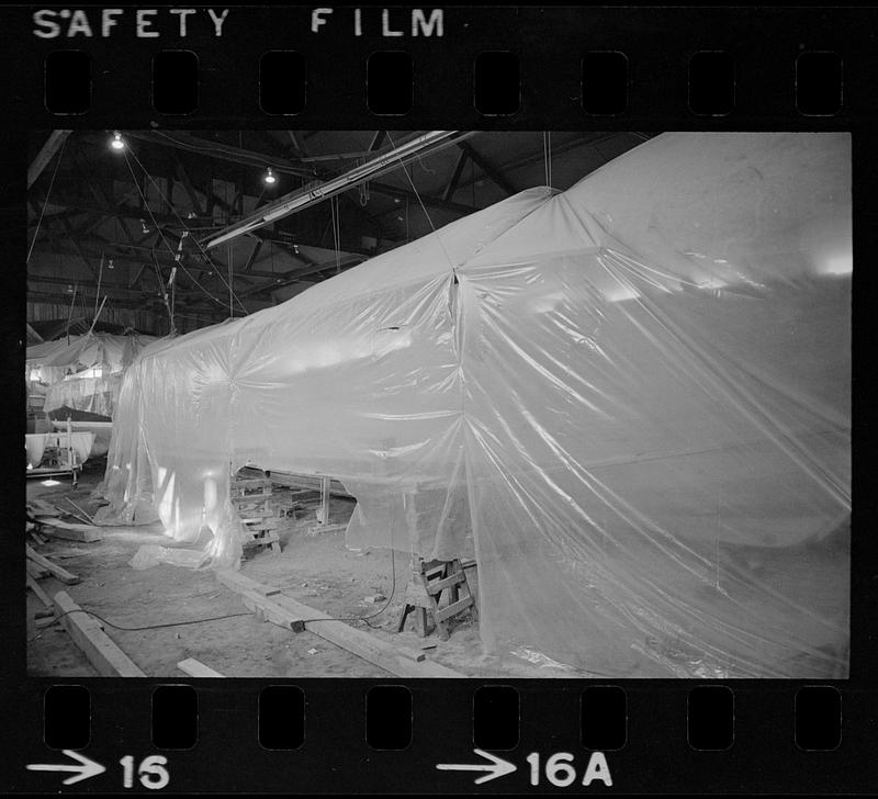 Building “Capt. Red” at Power’s Yacht Yard