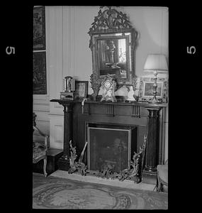 Interior, Burr apartment, Agassiz Hotel, 191 Commonwealth Avenue, Boston, Massachusetts