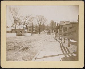 Main Street looking east from railroad bridge