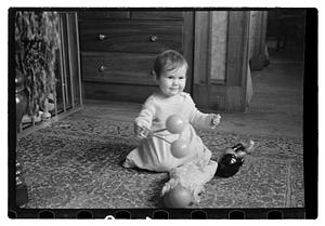 Portrait of a toddler