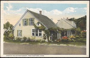 Cesco's Italian Restaurant, Provincetown, Mass.
