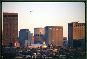 Boston 1989: Beacon Hill skyline