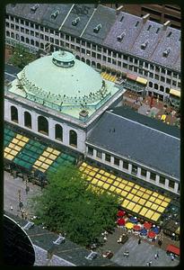 Quincy Market from Customs House, Boston