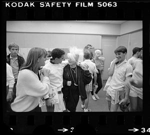 Punk hair in high school, Somerville, MA
