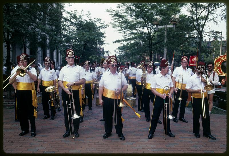 Shriners' parade, Copley Square, Boston