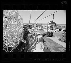 Summer rides at Paragon Park in Nantasket MA