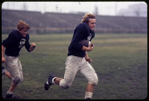 High school football practice, South Boston