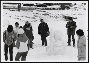 Photograph [realia], snow sculpture