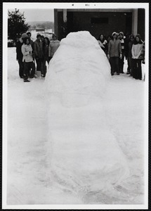 Photograph [realia], snow sculpture