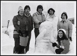 Photograph [realia], snow sculpture