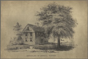 Birthplace of General Warren, Roxbury