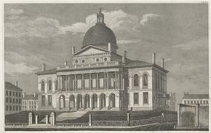 Das Rathaus in Boston, i.d. Verein. Staaten