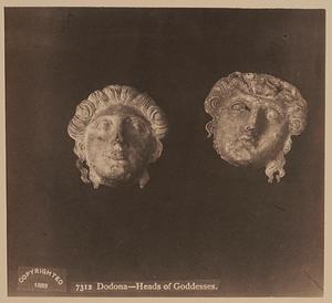 Dodona - heads of goddesses