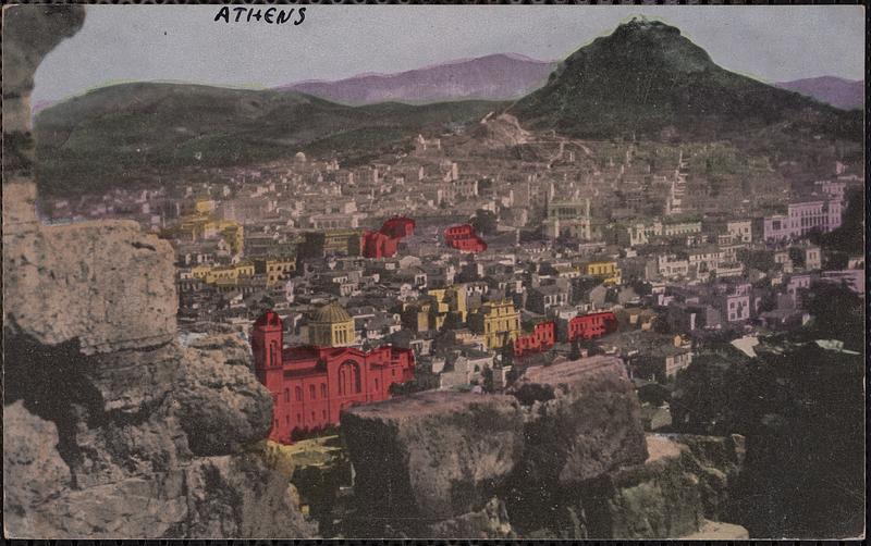 Athens and Lycabettus