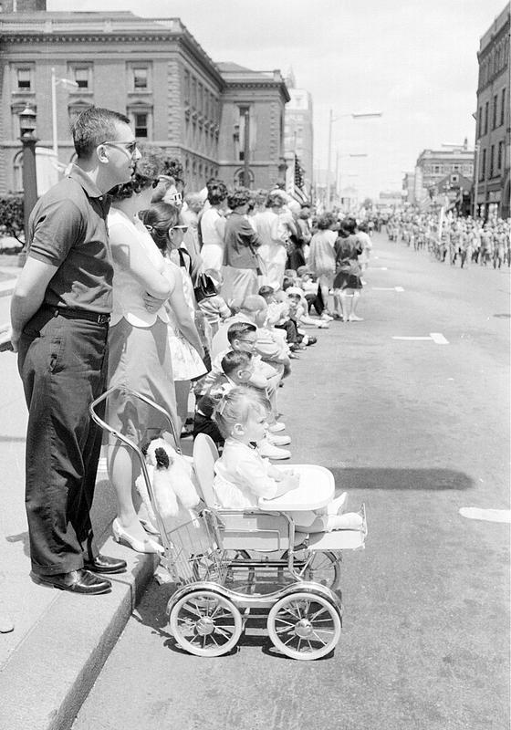 Memorial Day Parade, Pleasant Street, New Bedford Digital Commonwealth