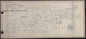 Elizabeth Islands Vineyard Sound, the property of James Temple-Bowdoin Esq. 1836