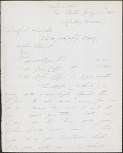 Letter from John D. Long to Zadoc Long and Julia D. Long, July 10, 1865