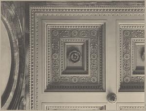 Boston Public Library, panels of ceiling over staircase