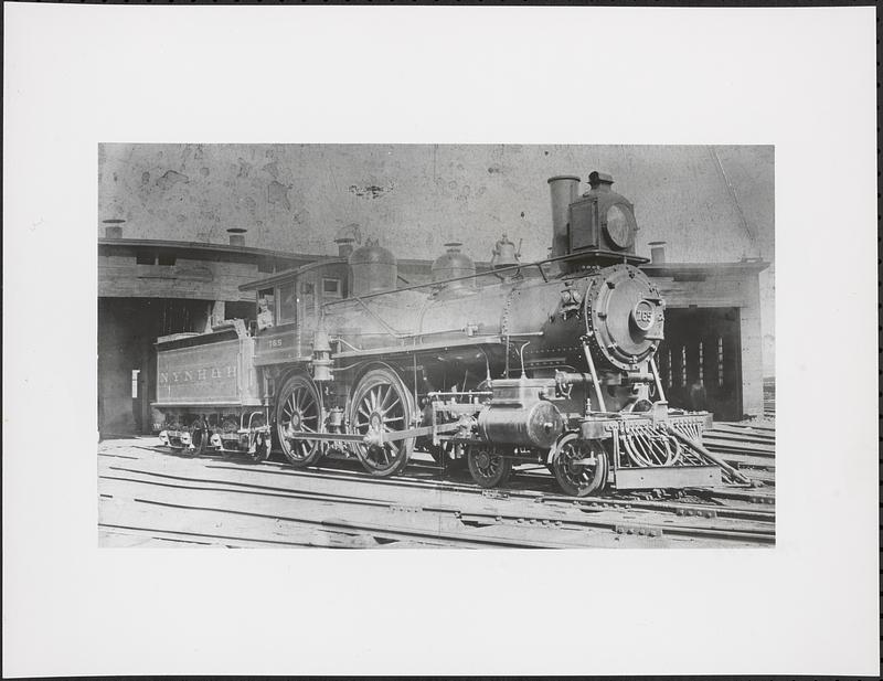 Locomotive in Sharon Station