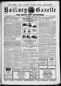 Roxbury Gazette and South End Advertiser, January 24, 1947