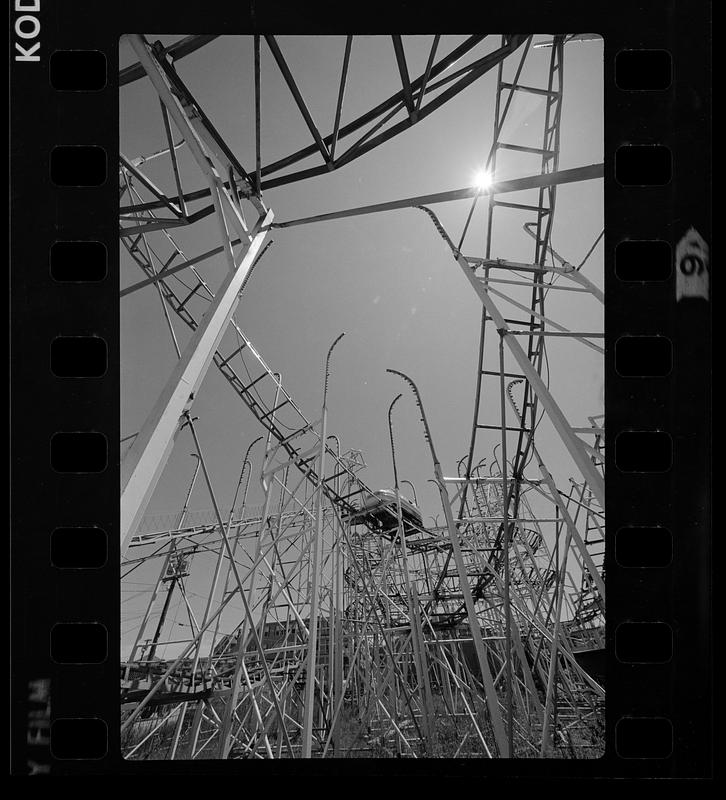 Roller Coaster, Paragon Park, Nantasket - Digital Commonwealth