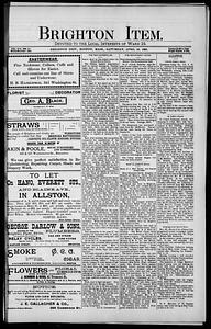 The Brighton Item, April 29, 1893