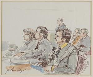 Courtroom scene