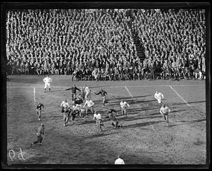 Boston Redskins football game at Fenway