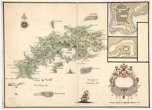 Plan af den Kongel. Danske Øe St.Thomas i Vestindien