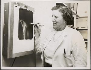 Dr. Marian Ropes at M.G.H.