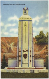 Memorial Statue, Adams, Mass.