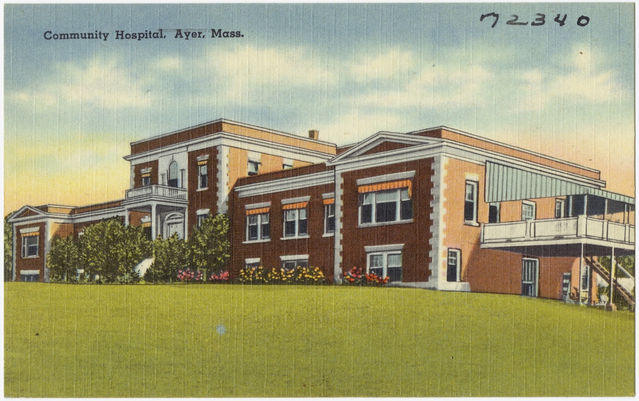 Community Hospital, Ayer, Mass. Digital Commonwealth